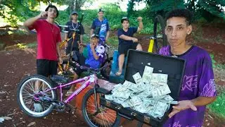 Fui No Leil&atilde;o Clandestino De Bike de Grau da Gangue ODK, Mas....