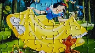 Princess Snow White Puzzle Games Disney Clementoni Picture Puzzles For Kids Jigsaw Learning Toys