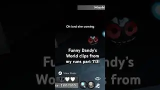 &iexcl;Clips divertidos de Dandy's World de mis carreras, parte 113! #dandysworld #dandysworldroblox #r...