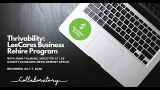 THRIVABILITY:  LeeCares recorded webinar with John Talmage #thrivability