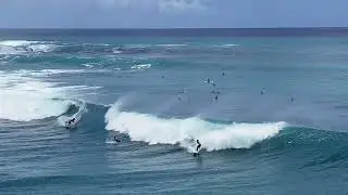 SURFING CHINA WALL PORTLOCK POINT FIRST SUMMER SURF SWELL 5-18-24