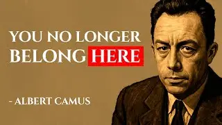 Why Lucidity Turns Every Man into a Stranger | Albert Camus