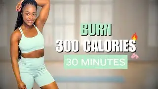 Burn 300 Calories! 30-Min Fast Walking Workout for Beginners + Arm Sculpt