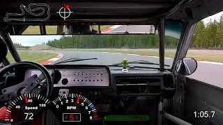 Happy Cactus Racing Volvo 240 @ The Ridge: Matthew 1:55.5
