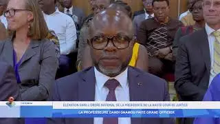 HAUTE COUR DE JUSTICE:  DANDI GNAMOU FAITE GRAND OFFICIER