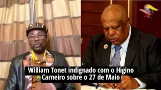 William Tonet indignado com o Higino Carneiro sobre o 27 de Maio