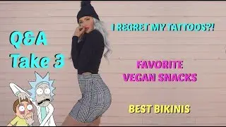 I REGRET MY TATTOOS?! Q&A take 3