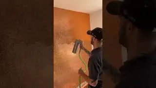 Copper Glitter walls