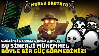 Böyle Bir Güç GÖRMEDİNİZ, Bu Sinerji MÜKEMMEL! | Brotato Abyssal Terrors DLC TÜRKÇE - MODLU