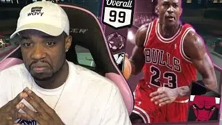 99 PINK DIAMOND JORDAN DEBUT!  SPIN THE WHEEL! NBA 2k17 MyTeam Gameplay