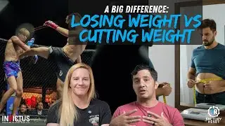 Losing Weight is not the same as 'Fighter' Cutting Weight | Nutritionist Breakdown