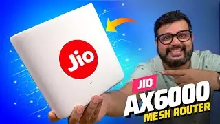 India ka Sabse Powerful Wi-Fi Router? Jio AX6000 Mesh Router Unboxing & Review!&rdquo;
