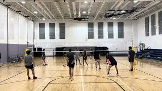 Elemental Heros vs The swim team FXA Volleyball