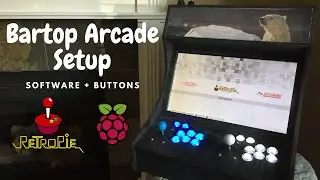 RETROPIE BARTOP ARACADE | COMPLETE SOFTWARE AND BUTTONS SETUP TUTORIAL