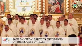 Hymn to The Diocese of Pasig - 𝐗𝐗 𝐀𝐧𝐢𝐯𝐞𝐫𝐬𝐚𝐫𝐢𝐨 𝐝𝐞 𝐥𝐚 𝐄𝐫𝐞𝐜𝐜𝐢&oacute;𝐧 𝐂𝐚𝐧&oacute;𝐧𝐢𝐜𝐚 𝐝𝐞 𝐥𝐚 𝐃𝐢&oacute;𝐜𝐞𝐬𝐢𝐬 𝐝𝐞 𝐏𝐚𝐬𝐢𝐠 2023