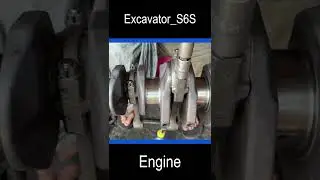 Excavator S6S Engine
