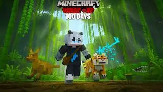 I Survived 100 Days in Amazon Jungle in Hardcore Minecraft