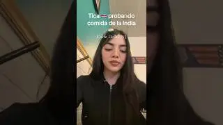 Costa Rican trying Indian Food  #shorts  #indianfood #india #comida #mukbang #travel #nj #usa