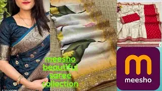 🌺Huge🌺@meeshoapp/meesho beautiful saree collection/@meeshoapp/ sunday maha sale 70%off