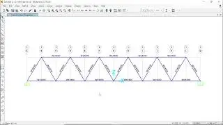 JEMBATAN TRUSS 2D (Belajar SAP2000 Pemula)