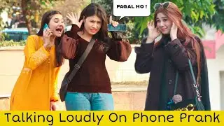 Loudly Speaking in Public Prank@crazycomedy9838
