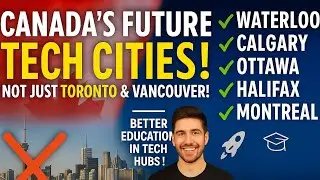 Top 5 Emerging Tech Cities in Canada | Best for International Students & PR