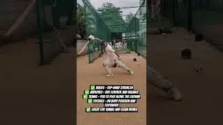 One-Hand Drive Drill&ndash;Balance, Control & Timing!💥🏏 #cricketdrill#crickettraining#crickettips#ytshorts