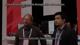 Collaboration between a Belgian startup and a major Japanese company