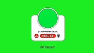 Subscribe and bell icon intro Green Screen | Copyright Free intro | Intro For YouTube