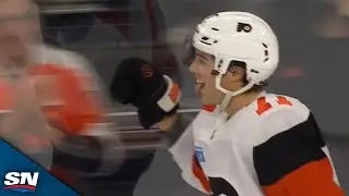 Tyson Foerster Scores Twice In Crazy Last Minute Of Period Including On A Penalty Shot