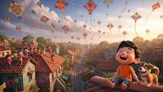 &ldquo;A Boy, His Puppy & The Sky Full of Kites | Magical 3D Animation&rdquo;