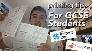 Printing Tips For Students | SAVE MONEY AS A STUDENT ON INK!! (&pound;10 voucher included)