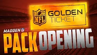 GOLDEN TICKETS in Madden 15! - HUGE MUT 15 PACK OPENING including GAME CHANGERS!