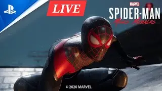 THE CITY IS BREAKING😱 🕷️|Spiderman:Miles Morales Part 5 🕹️| Live Streaming #ps5 #spiderman #live