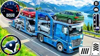 New Car Transporter Simulator 2026 - Indian Offroad Driving Vehicle Transport - Android Gameplay 