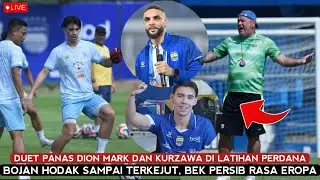 VIBES EROPA TERASA SEJAK HARI PERTAMA❗️Latihan Perdana Dion Mark & Kurzawa Jadi Sinyal Bahaya Liga 1