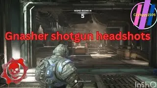 Gears 5 headshots with the gnasher