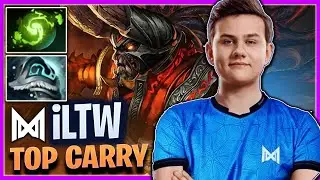Nigma.iLTW - Doom Carry VS Limmp [Leshrac] | дота 2 геймплей