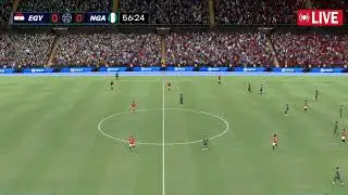 🔴Nigeria vs Egypt Live | Africa Cup of Nations 3rd Palace 2025/26 | eFootball Pes 21 Simulation