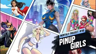 Monthly Project #48 - Pinup Girls