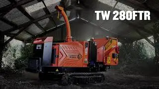 Timberwolf TW 280FTR Tracked Wood Chipper