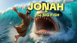 Jonah and the Big Fish 🐳 | Bible Song for Kids | Kydalosa Kids