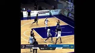 Micah Elan (Worcester Wolves) GAME WINNER vs Cheshire Phoenix (2020-21 U.K.)