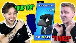 🔥CZY YOSHI kazał mi KUPIĆ LEGENDĘ W BRAWL STARS?!? - WYBIERAŁ W CIEMNO! ⭐️ Da Mian