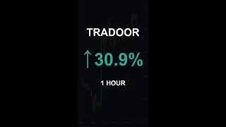 TRADOOR is up 30.9% in 1 hour!⚡December 30, 2025 | #tradoor #coins #altcoins #crypto #shorts
