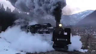SLばんえつ物語C57180【残雪の試運転】2025年3月20.21日