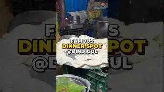 Famous dinner spot at Dindigul😱🔥 | Idly | Dosa | Sambar | Chutney | #foodie #tamil #dindigul #food