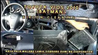 TOYOTA VIOS 2010(BATMAN),,PULL DOWN EVAPORATOR,AIRCON CLEANING@BENYONECHWORKS