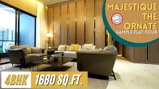 Majestique The Ornate 1600+ Sq.Ft. Huge 4 BHK #flat in Baner, Pune | Full #interiordesign Idea |
