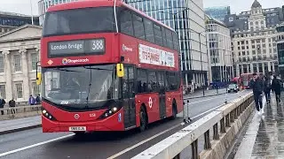 ADL Enviro400H City Stagecoach London 12511 SN16OJA Route 388 London Bridge